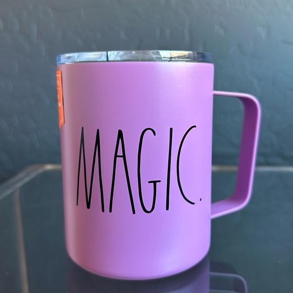 Rae Dunn Insulated Stainless Mug 12 oz Magic in color purple - Picture 1 of 4